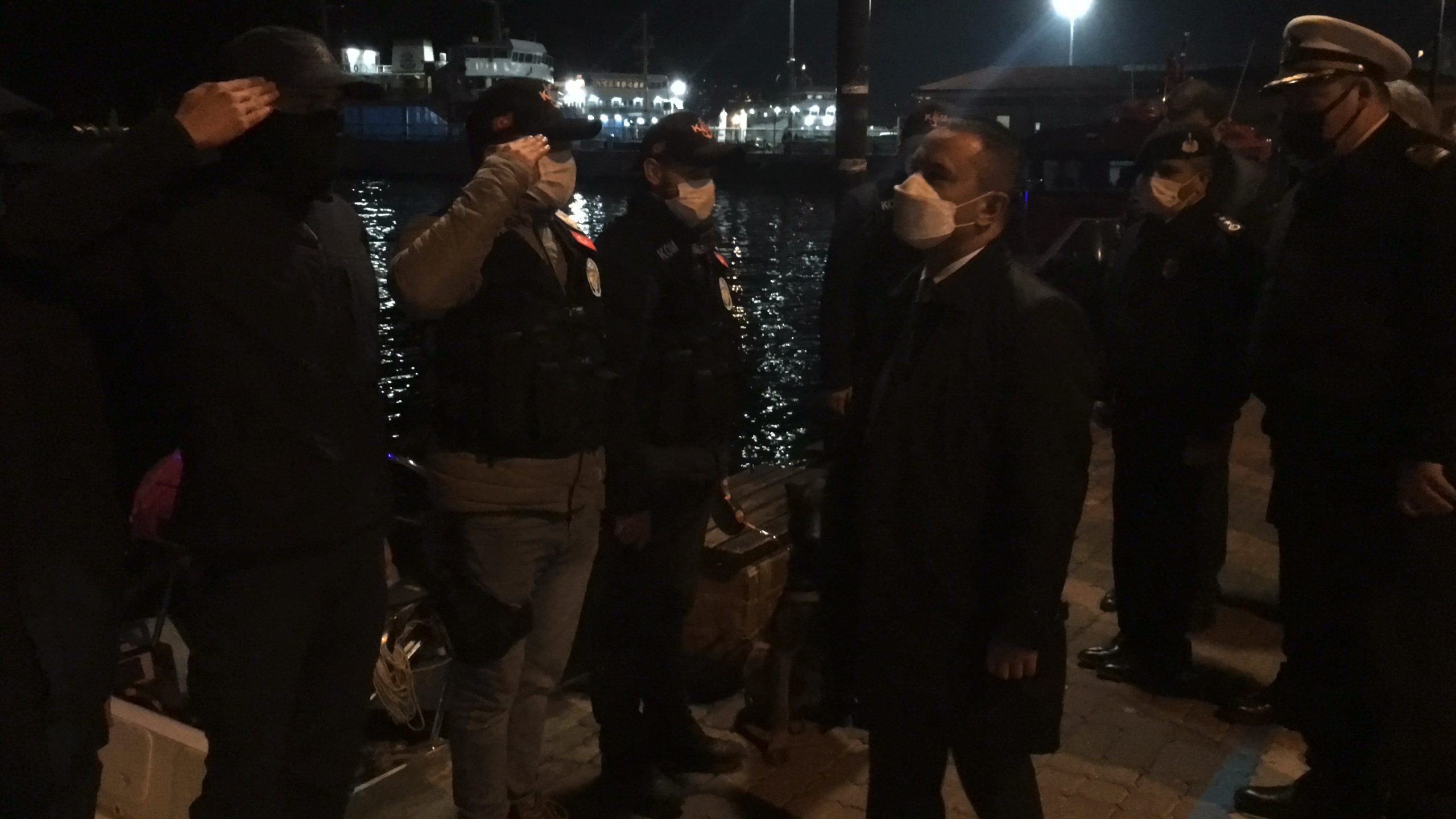 Vali aktaş yılbaşı denetlemelerine katıldı