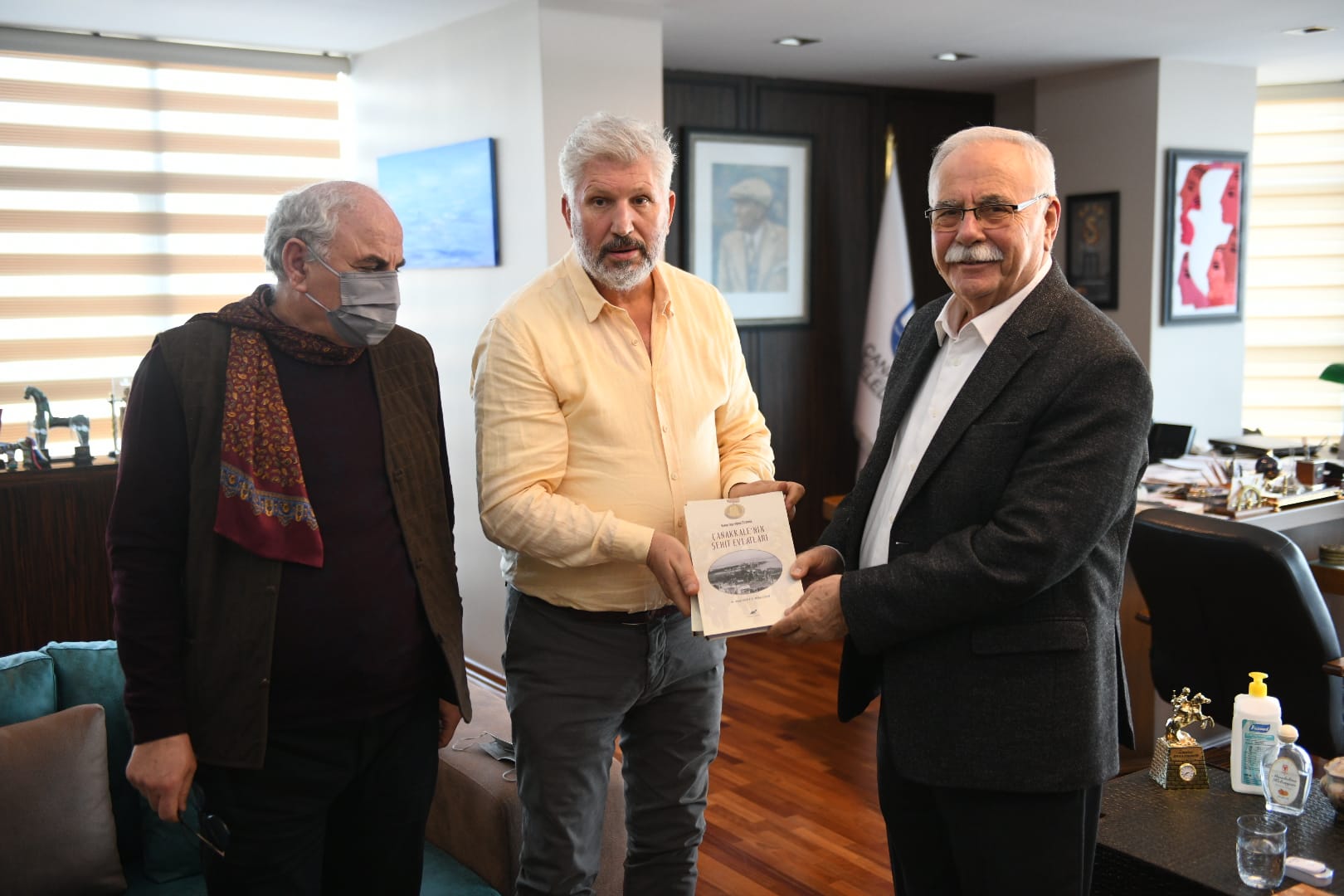 Başkan Gökhan’a Ziyaret