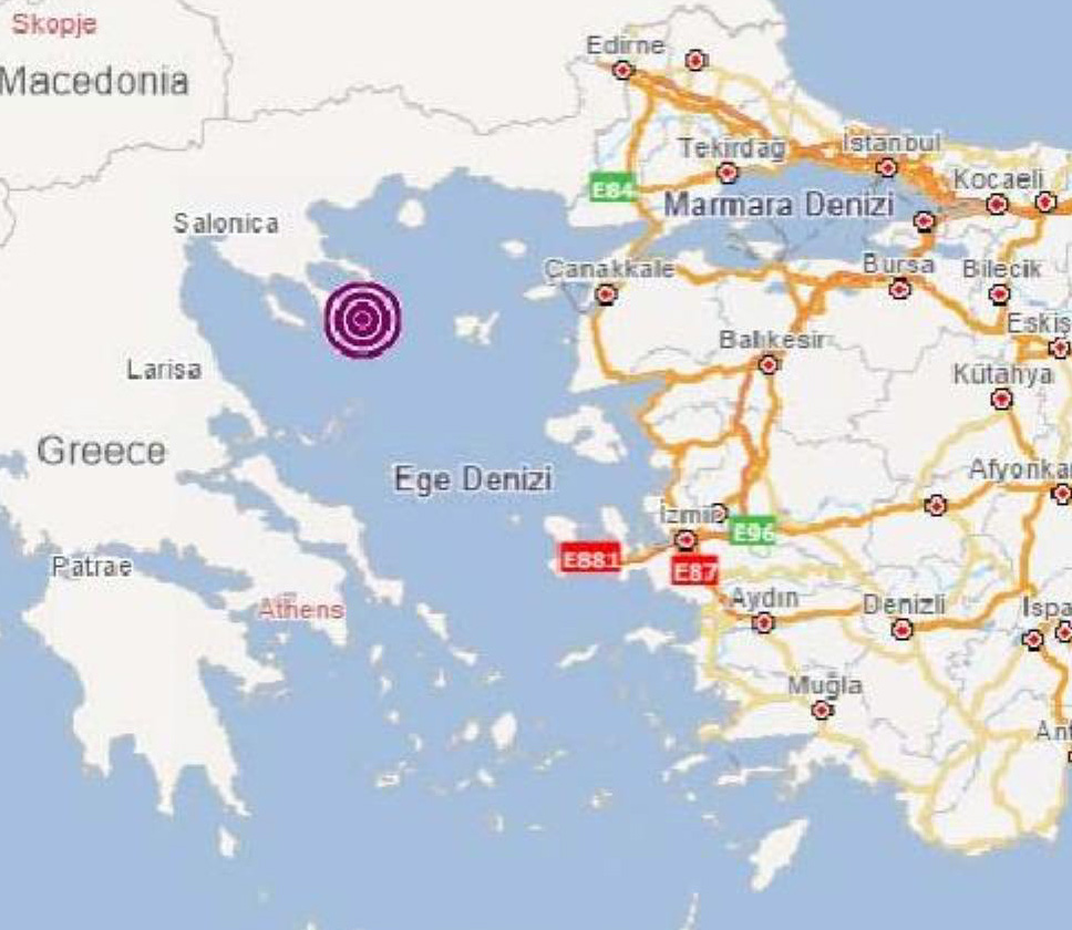 5,3 büyüklüğünde deprem