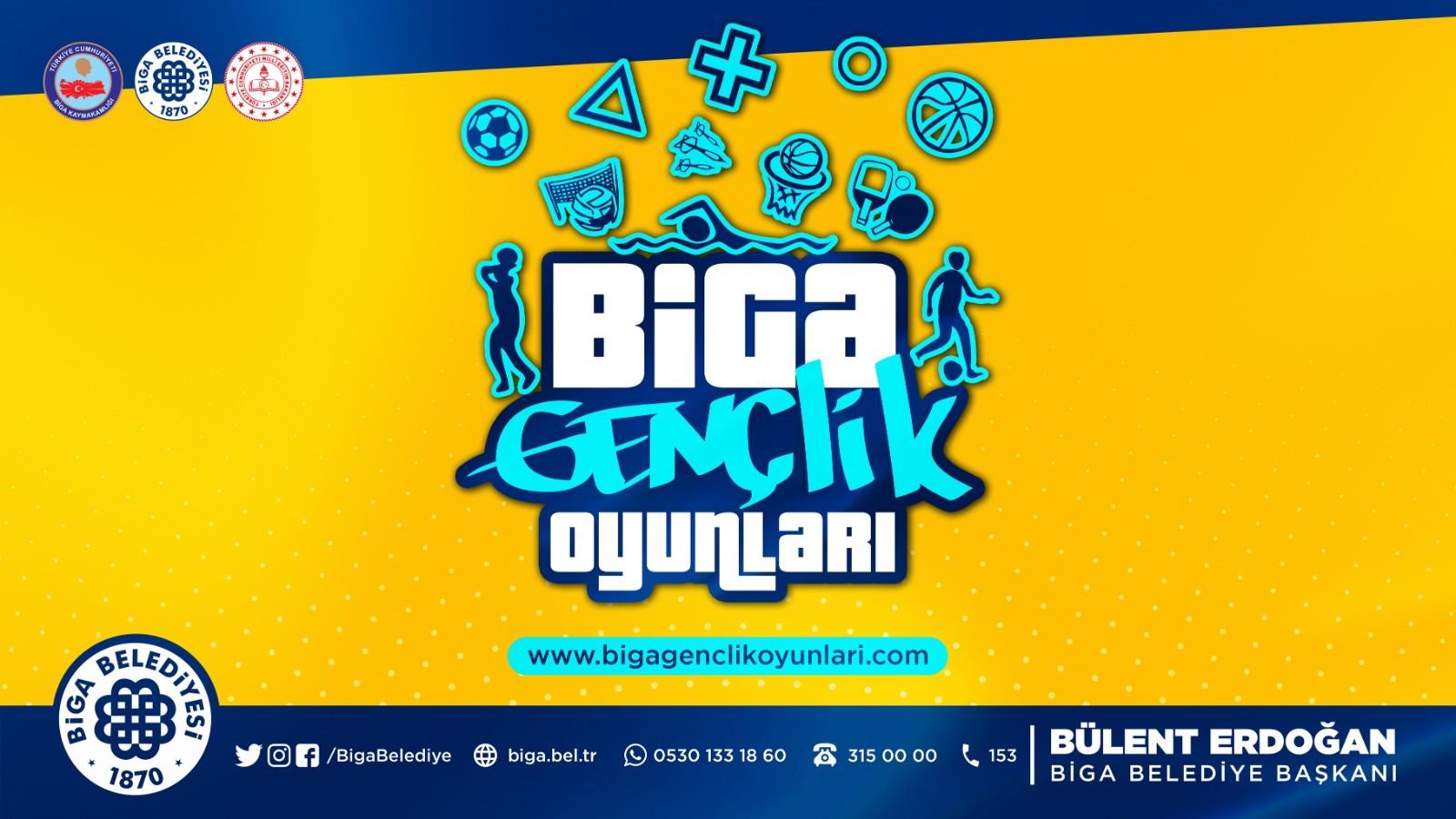 Biga Gençlik Oyunları Heyecanı Başlıyor
