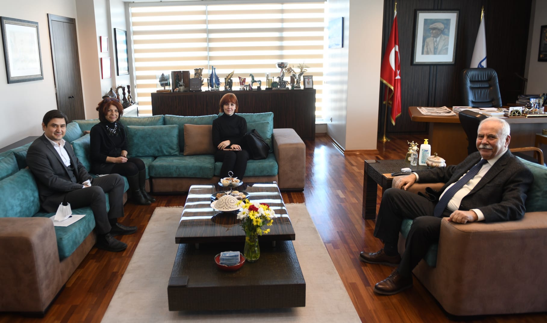 Başkan Gökhan Av. Kökemir’i Ağırladı