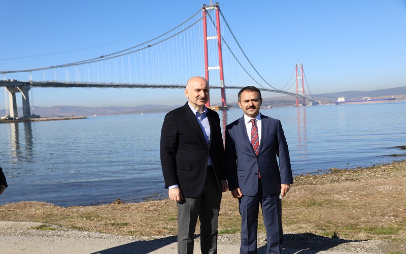 Boğazın Gerdanlığı 1915 Çanakkale Köprüsü’nün Açılışına Sayılı Günler Kaldı