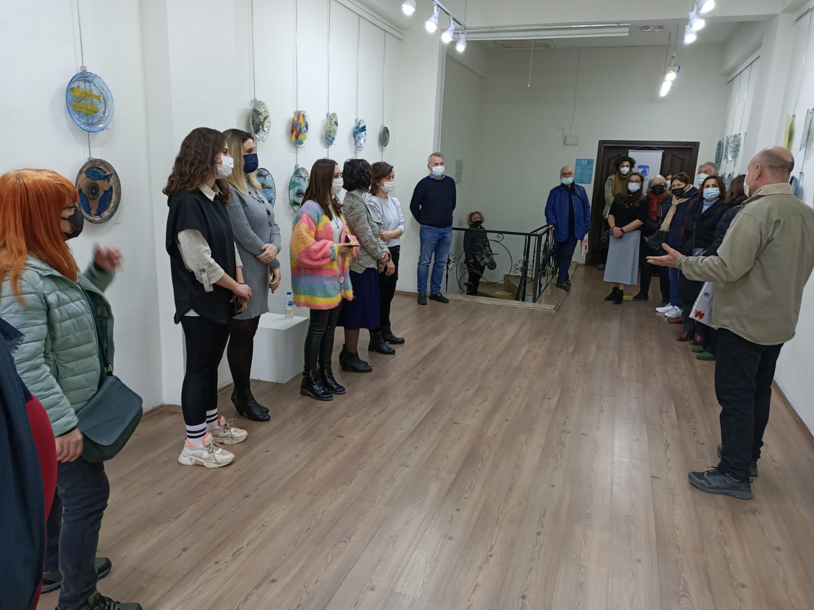 Cam Sanatı Karma Sergisi Açıldı