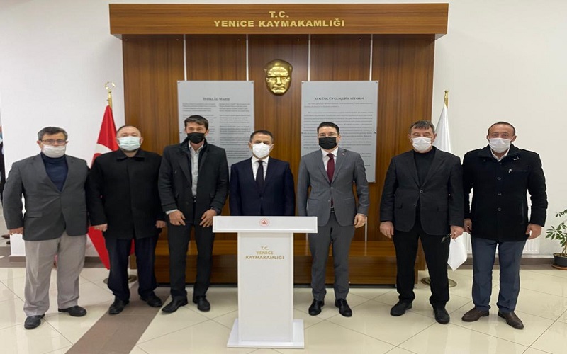 Vali İlhami AKTAŞ, Yenice Kaymakamlığını Ziyaret Etti