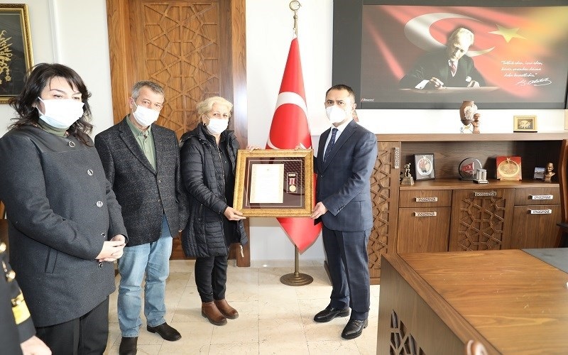 Devlet Övünç Madalyası ve Beratı Tevcihi Töreni gerçekleştirildi