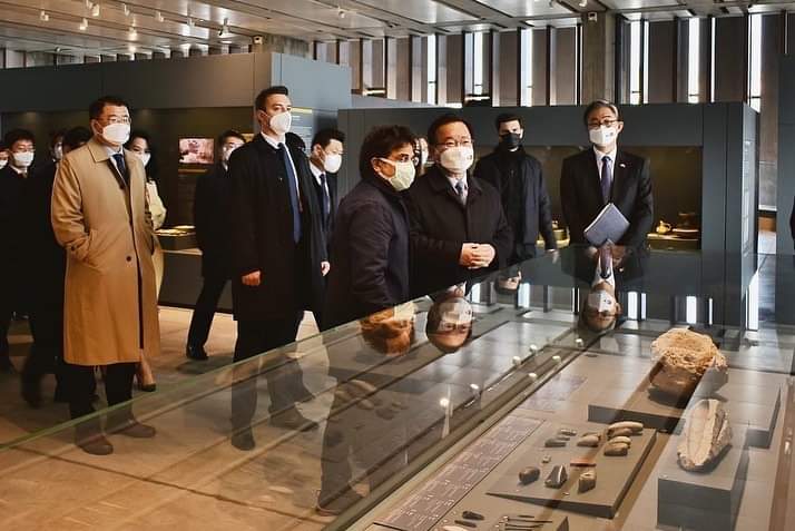 Güney Kore Cumhuriyeti Başbakanı Troya Müzesi’nde
