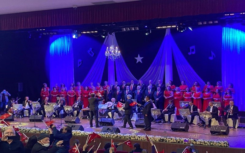 Çanakkale Zaferi’nin 107. yıl dönümünü anma konseri gerçekleştirildi