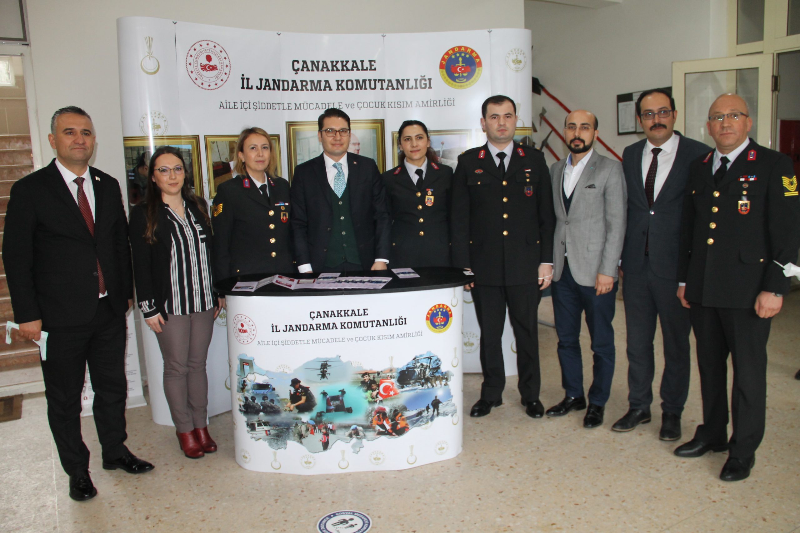 İl Jandarma Komutanlığı’nda kadınlar günü etkinliği