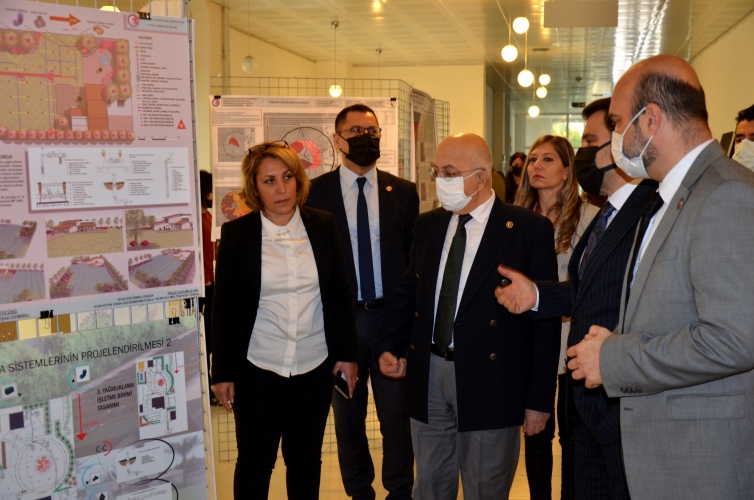 ÇOMÜ Mimarlık ve Tasarım Fakültesi açılış töreni ve sergisi gerçekleştirildi