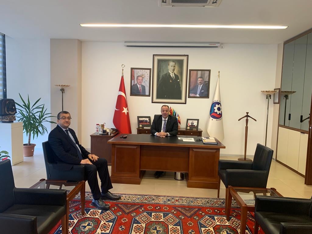 ÇAN BELEDİYE BAŞKANI BÜLENT ÖZ’DEN ÇTSO’YA ZİYARET