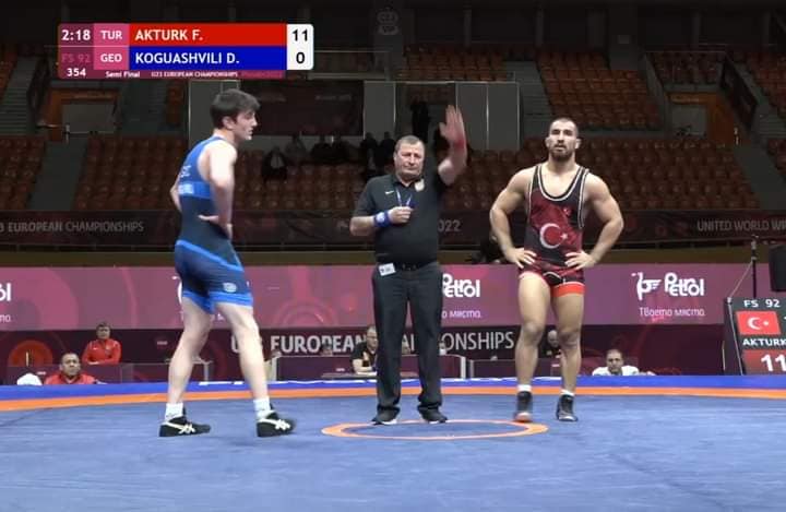 Feyzullah Aktürk finalde