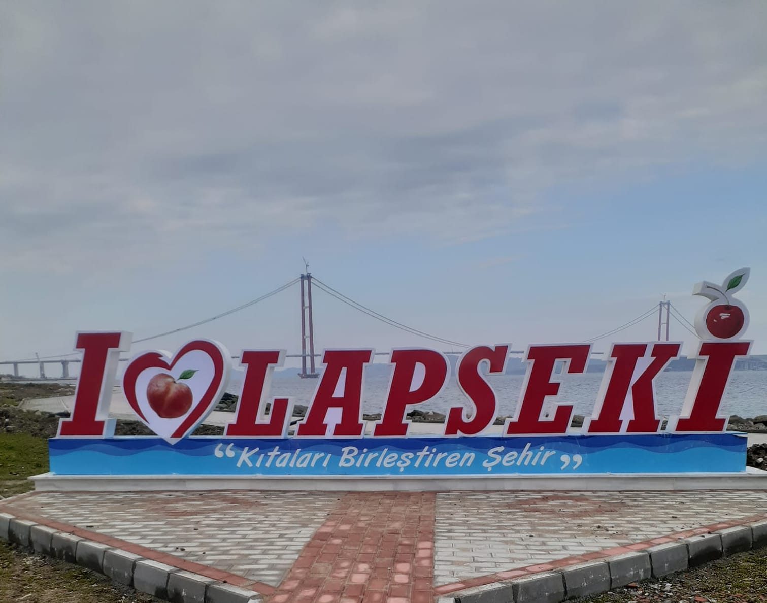 “Kıtaları Birleştiren Şehir Lapseki” Fotoğraf Çekim Noktası Tamamlandı