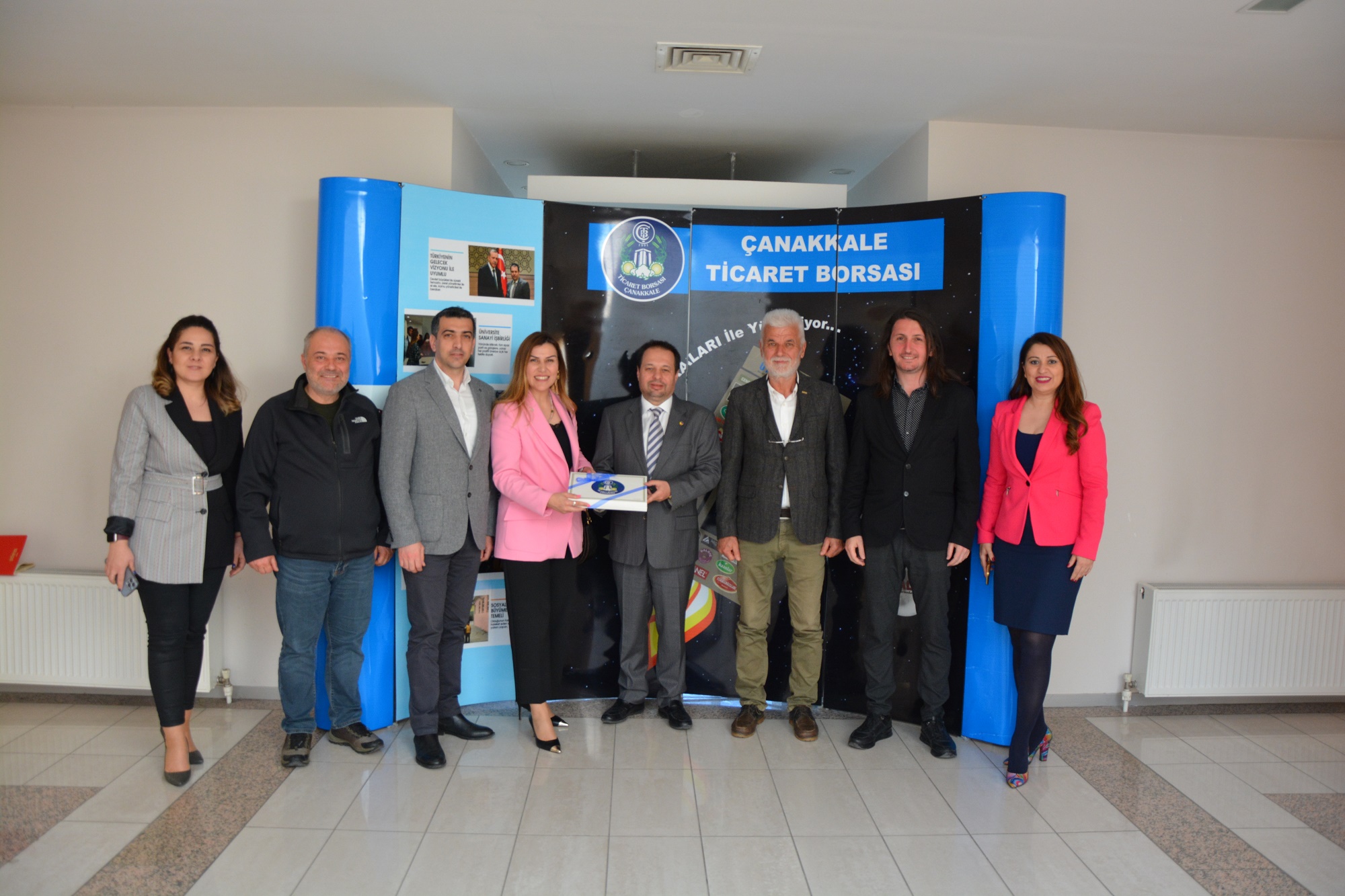 Ticaret Borsası’na ÇATOD yönetiminden ziyaret