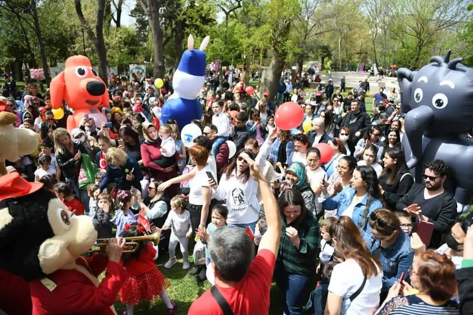 23 Nisan etkinlikleri Halk Bahçesi’nde devam ediyor