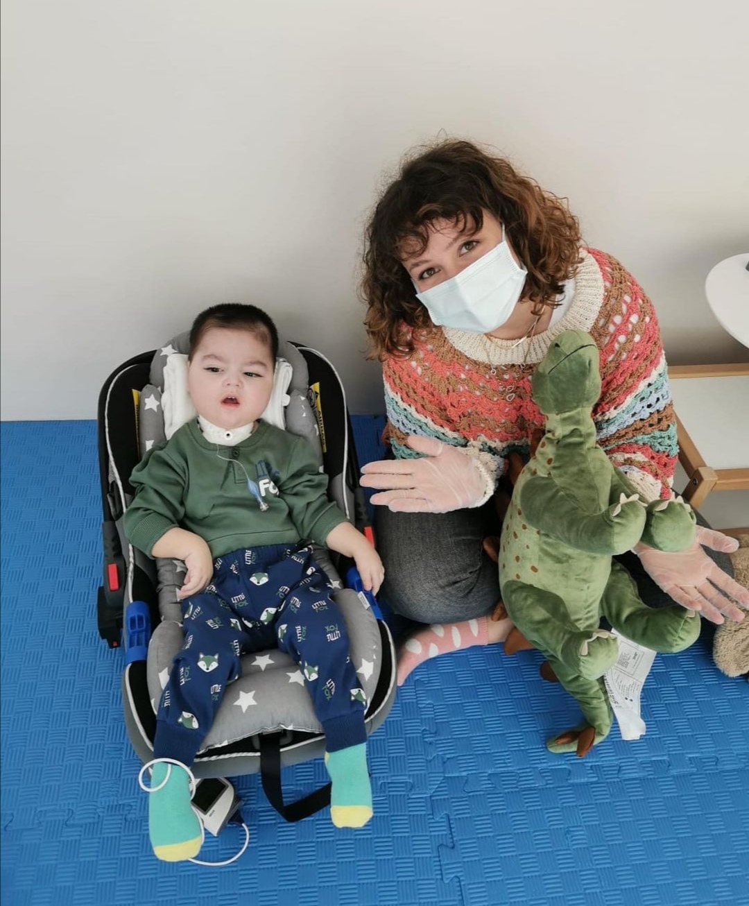 Ahmet Alp’in fizik tedavisi devam ediyor