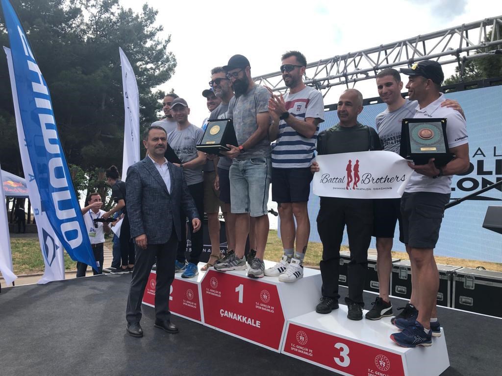 Gelibolu Triatlonu’nun kazananları belli oldu