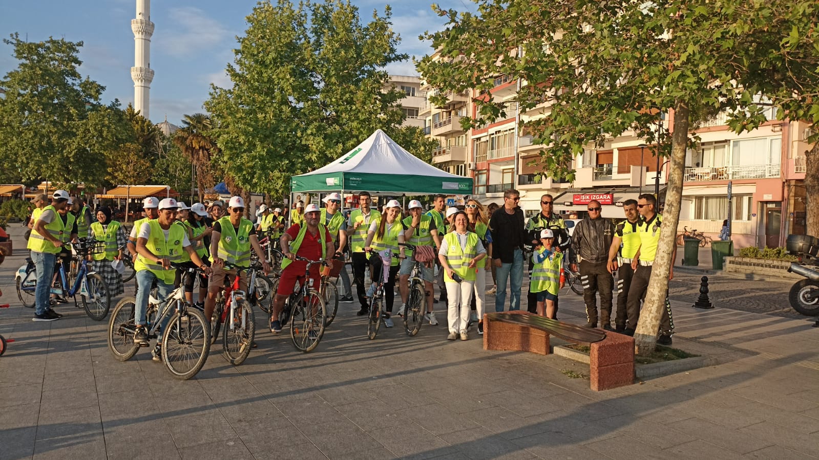 Bağımlılıkla mücadele için pedal çevirdiler