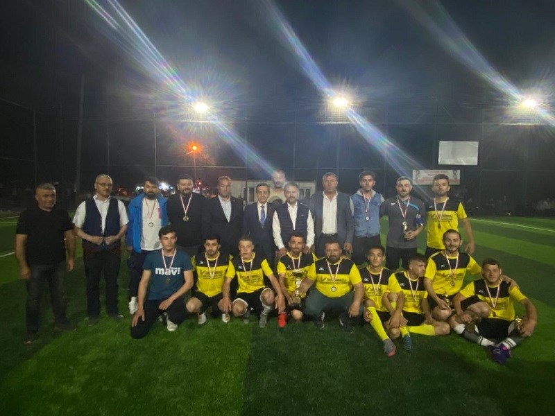 Merkez Köyler Arası Halı Saha Turnuvası Şampiyonu Belli Oldu