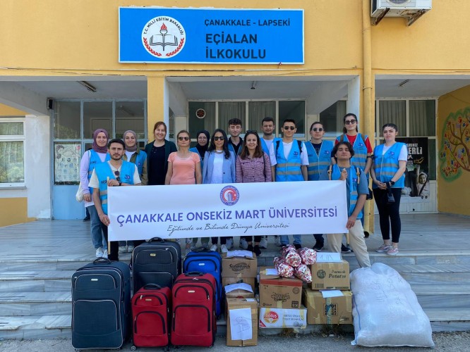 ‘Benim Dünyam VRÇOMÜ’ Lapseki’de