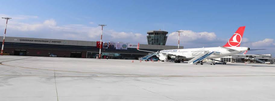 Çanakkale Havalimanı’nda Nisan ayında 6 bin 22 yolcuya hizmet verildi