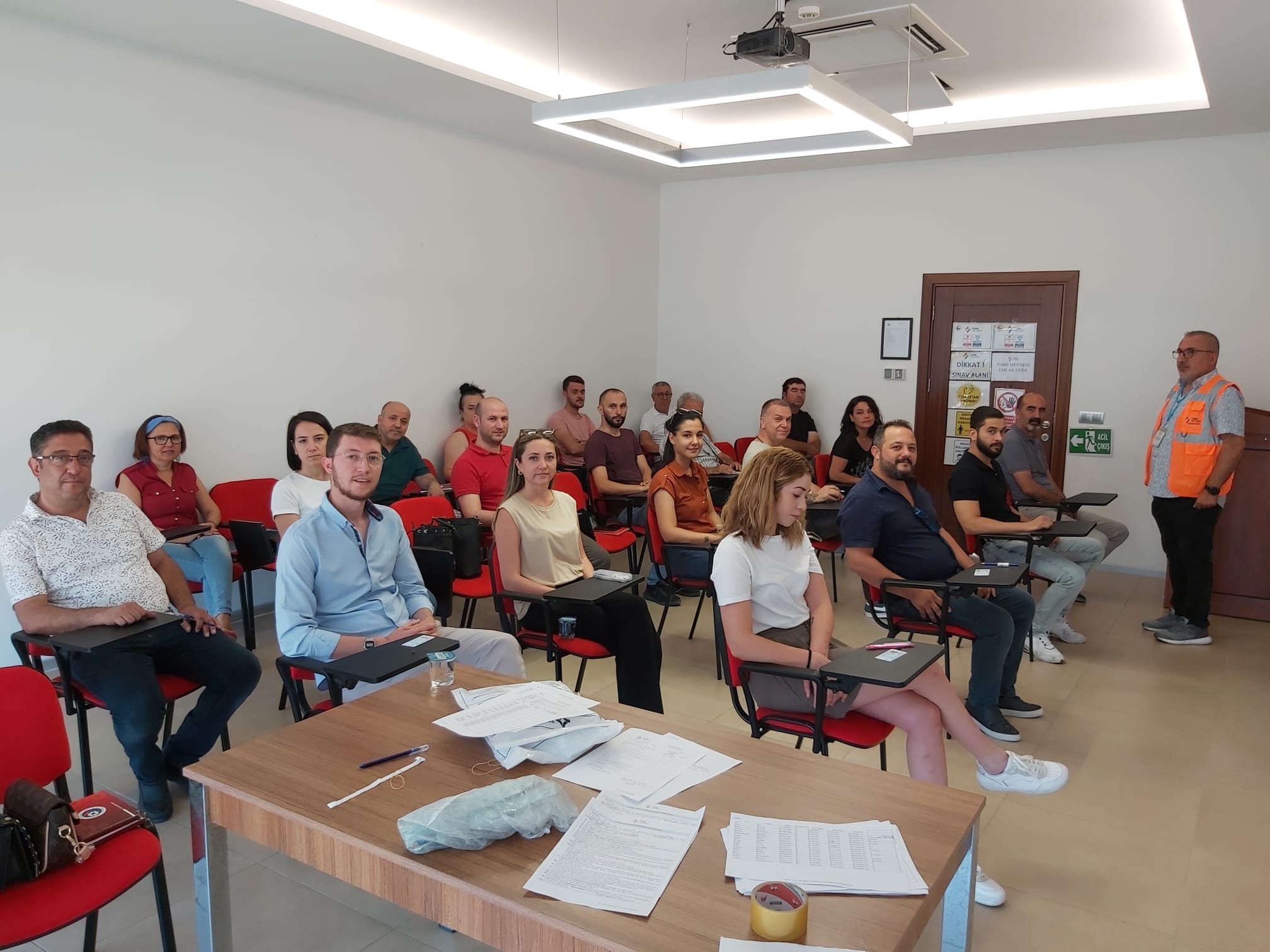 SORUMLU EMLAK DANIŞMANI SEVİYE 5 SINAVLARI ÇTSO’DA BAŞLADI