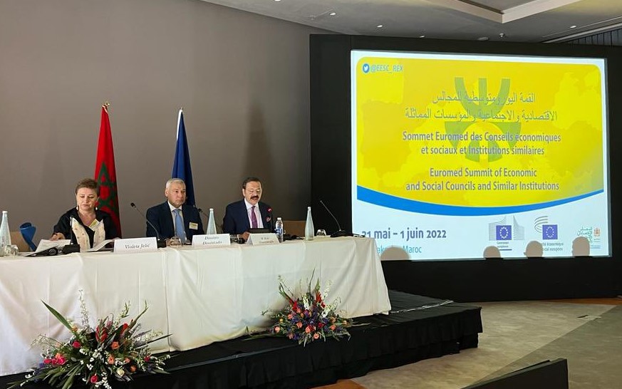 BAŞKAN KAYA ÜZEN AVRUPA-AKDENİZ EKONOMİK VE SOSYAL KONSEYLER ZİRVESİ’NE KATILDI