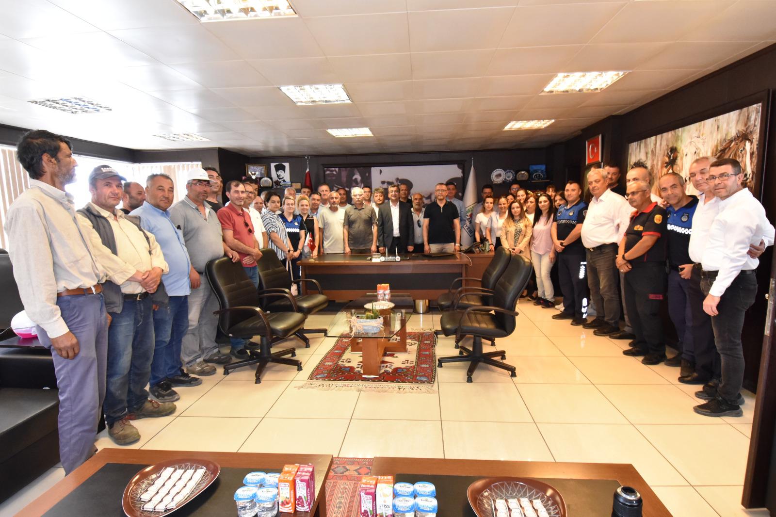 Çan Belediye Başkanı Öz’e sürpriz