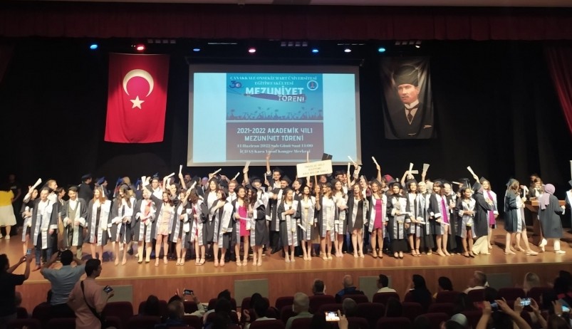 Eğitim Fakültesi Mezuniyet töreni gerçekleştirildi