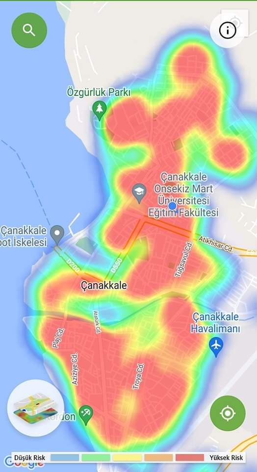 Çanakkale’de vaka sayıları her geçen gün artıyor