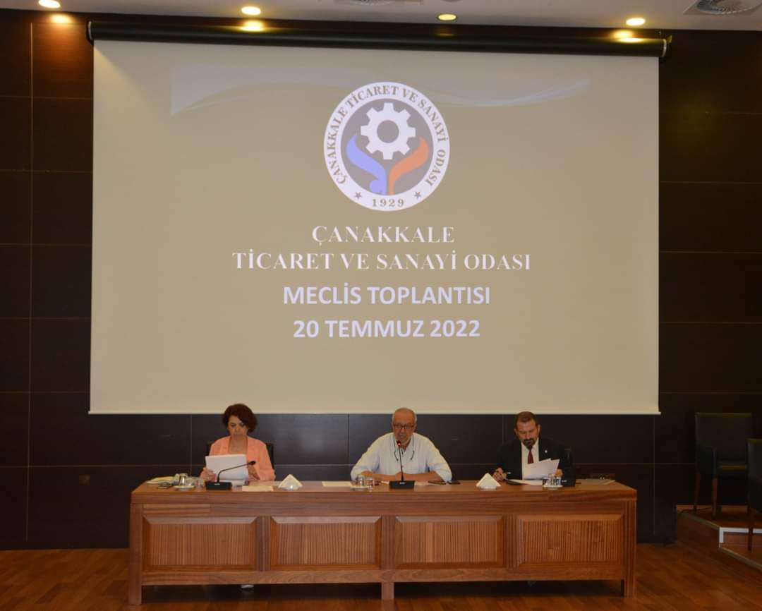 ÇTSO TEMMUZ AYI OLAĞAN MECLİS TOPLANTISI YAPILDI