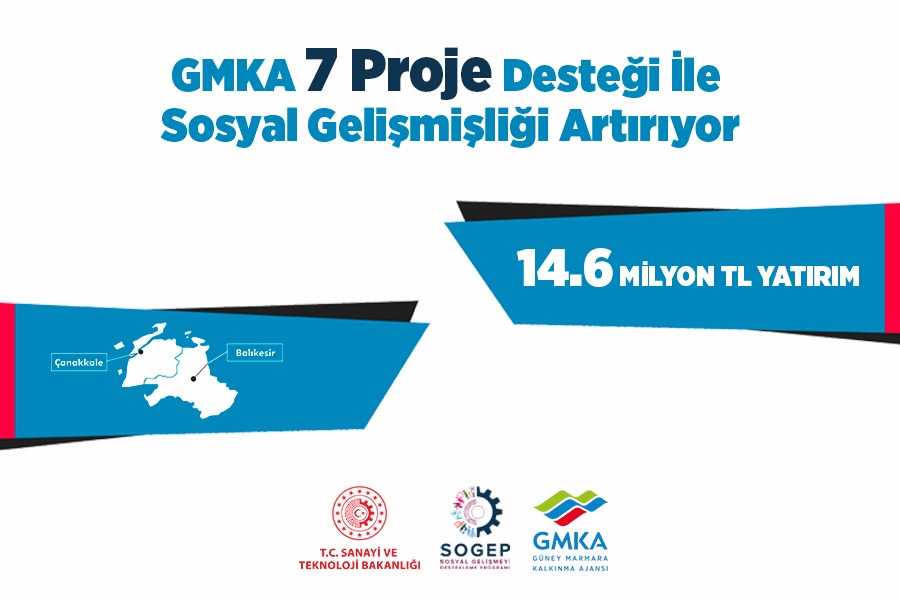 GMKA 7 Proje Desteği ile Sosyal Gelişmişliği Artırıyor