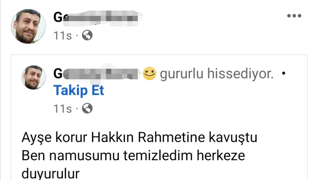 Ezine’de boşanma aşamasındaki karısını öldürdü, sosyal medyadan ‘gururlu hissediyorum’ paylaşımı yaptı