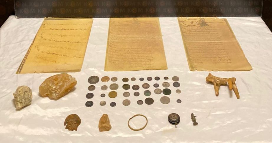 Çanakkale’de tarih eser kaçaklığı operasyonu