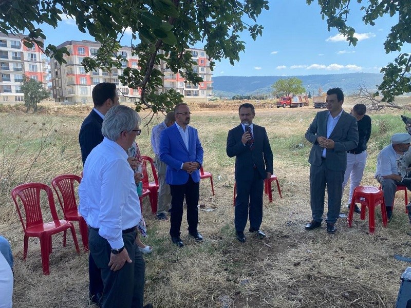 Conkbayırı Camii ve eğitim binasının inşaatına başlandı