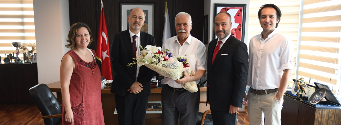 Başkan Gökhan, Konuklarını Ağırladı