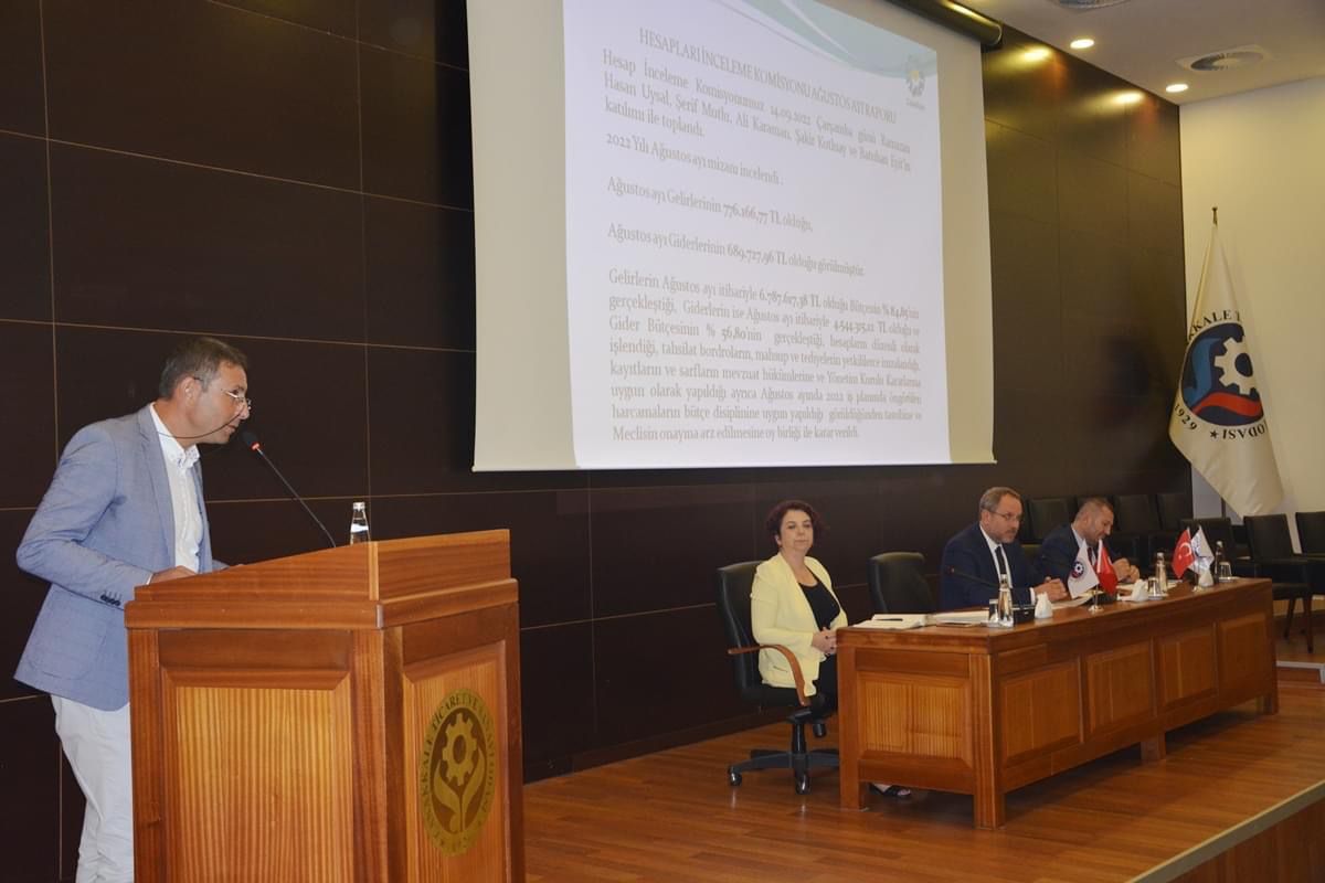 ÇTSO EYLÜL AYI OLAĞAN MECLİS TOPLANTISI YAPILDI