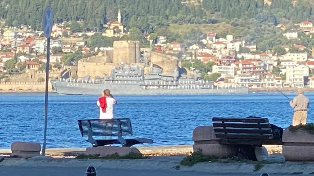 Deniz Harp Okulu Öğrencileri Çanakkale’yi Selamladı