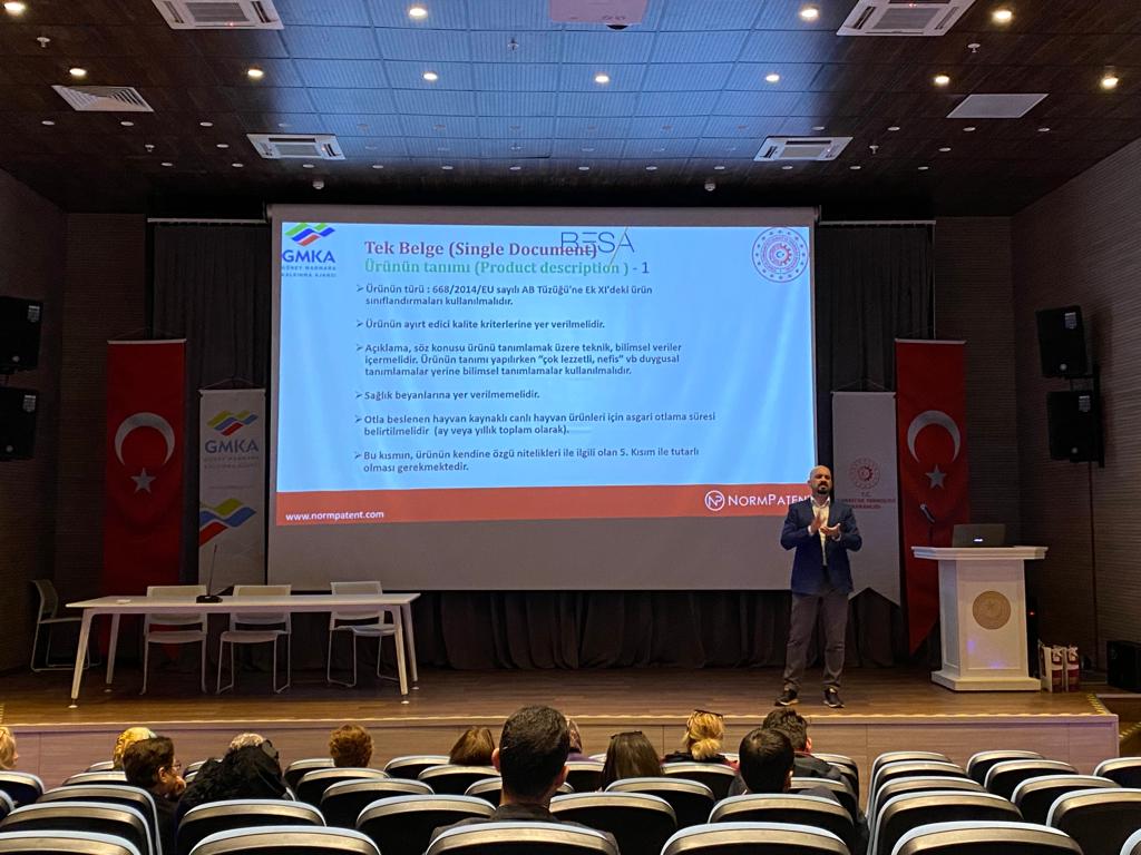 Coğrafi işaret eğitimi gerçekleştirildi