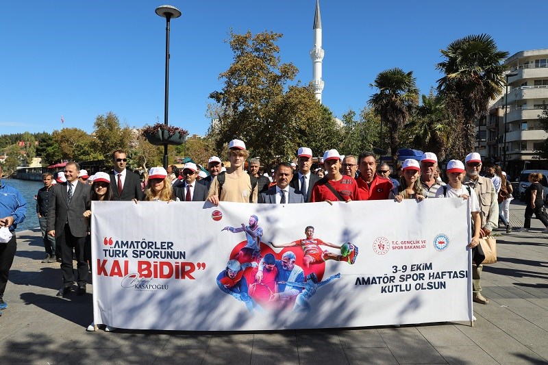 Vali İlhami AKTAŞ, “Amatör Spor Haftası Yürüyüş ” Programına Katıldı
