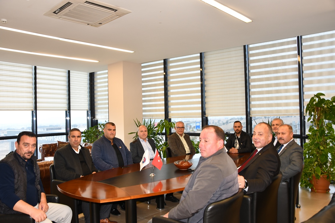 Çanakkale Şoförler ve Otomobilciler esnaf odası Yönetim Kuruluna hayırlı olsun ziyaretinde bulundu