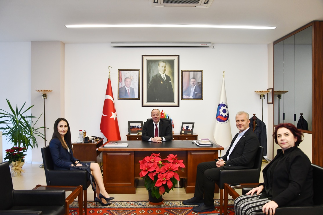 TÜRKİYE VAKIFLAR BANKASI TÜRK ANONİM ORTAKLIĞI TRUVA ÇANAKKALE ŞUBESİNDEN YÖNETİM KURULUNA HAYIRLI OLSUN ZİYARETİ