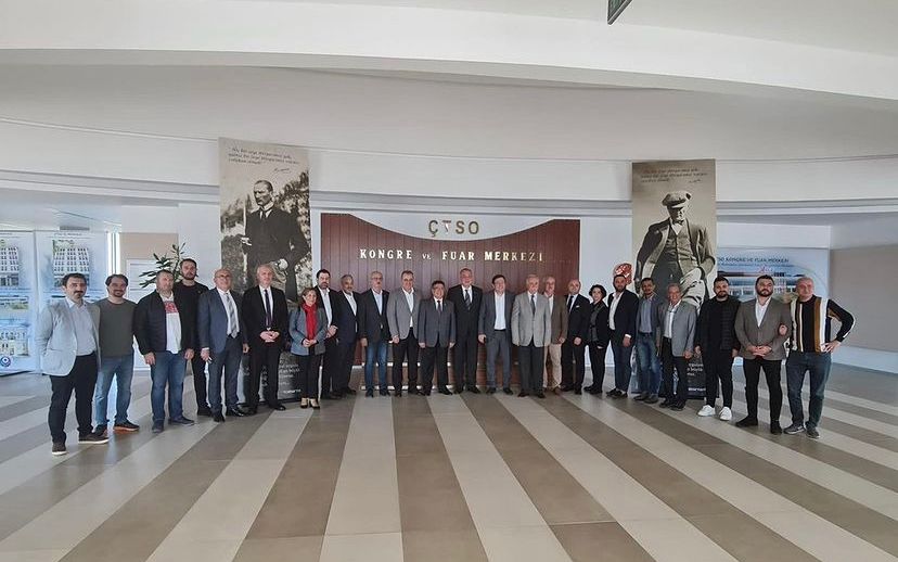 CHP Çanakkale temsilcilerinden ÇTSO Yönetim kuruluna hayırlı olsun ziyareti