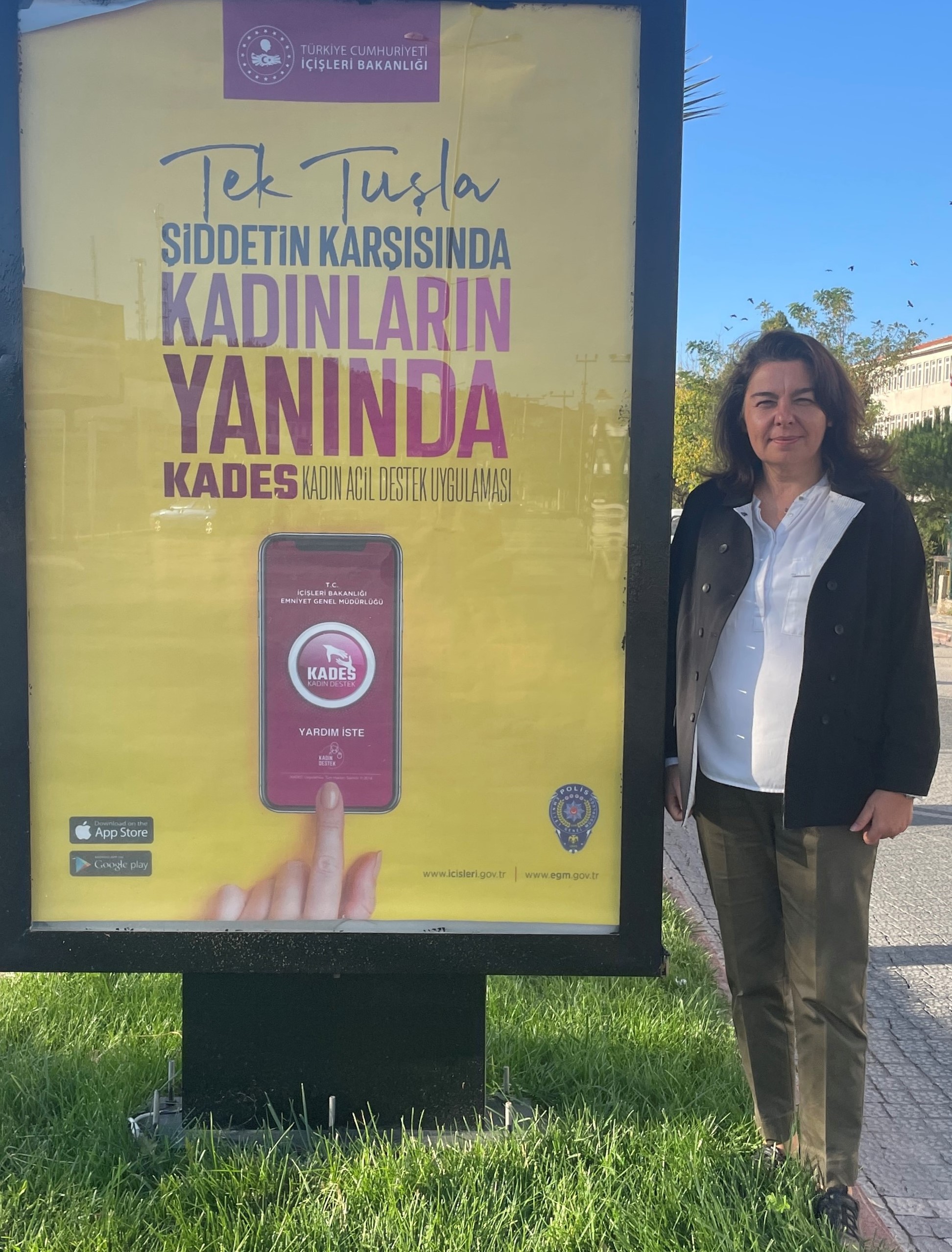 “Kadına şiddet insanlık suçudur”