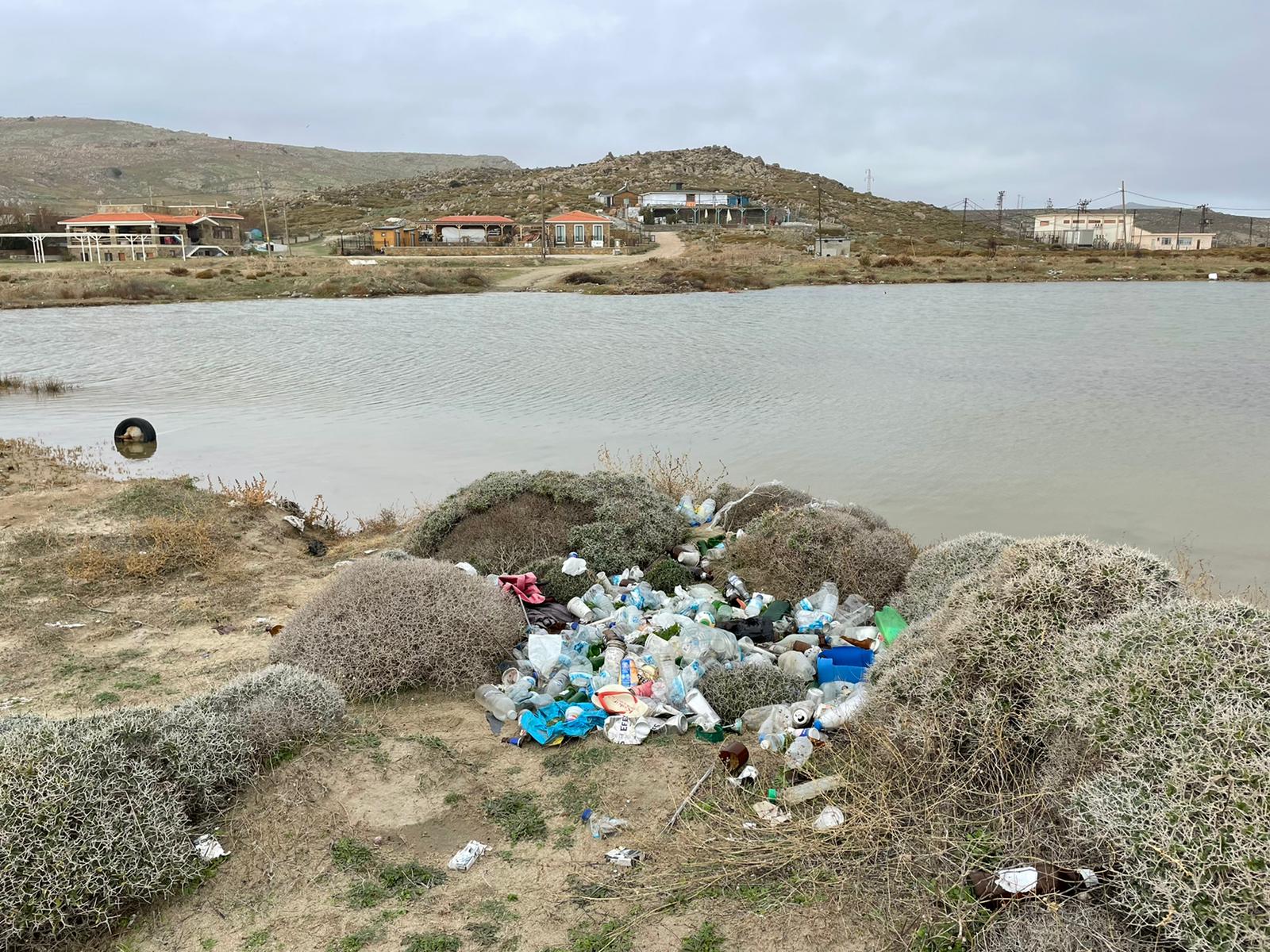 Kefalos’ta üzen manzara