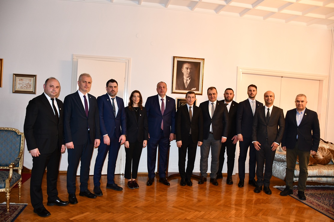 ÇANAKKALE TSO YÖNETİM KURULU T.C. SELANİK BAŞKONSOLOSLUĞU’NU ZİYARET ETTİ