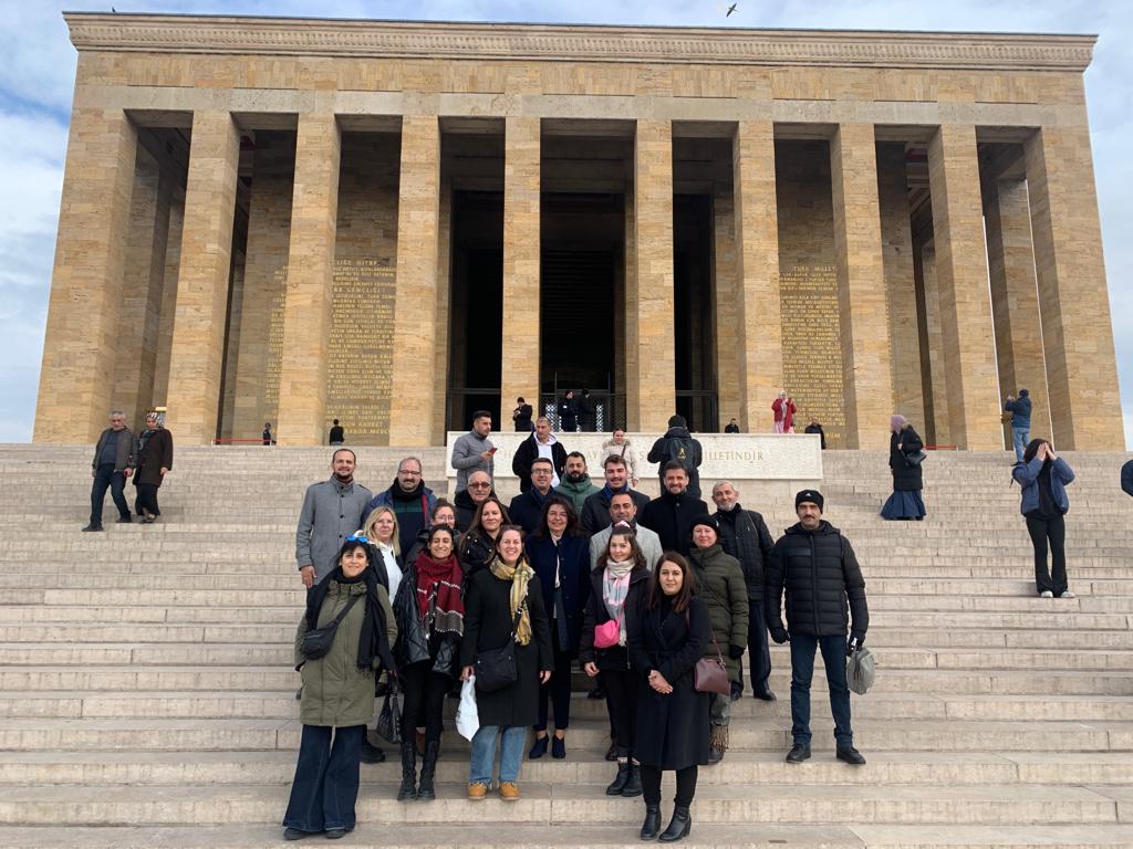 Bigalı Gazeteciler Ankara’yı Gezdi