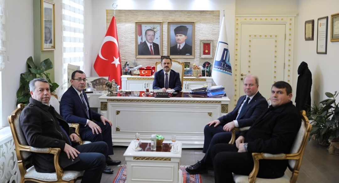 Biga Ticaret Borsası Yeni Yönetiminden Vali İlhami AKTAŞ’a Ziyaret