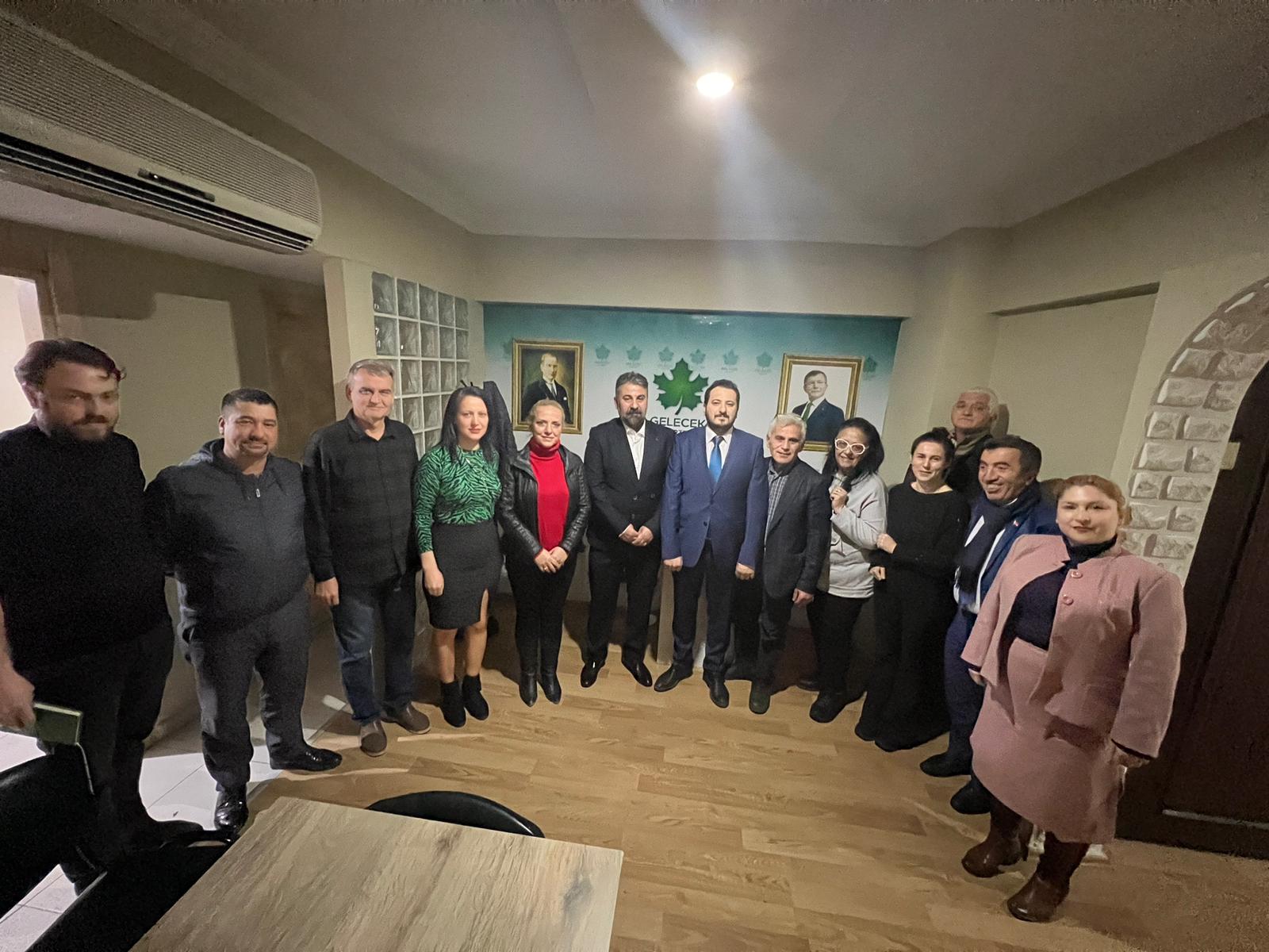 GELECEK PARTİSİ BİGA İLÇE BAŞKANI ATANDI