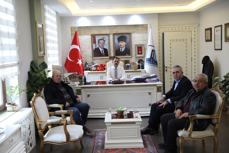 Vali İlhami AKTAŞ’a Veda Ziyareti