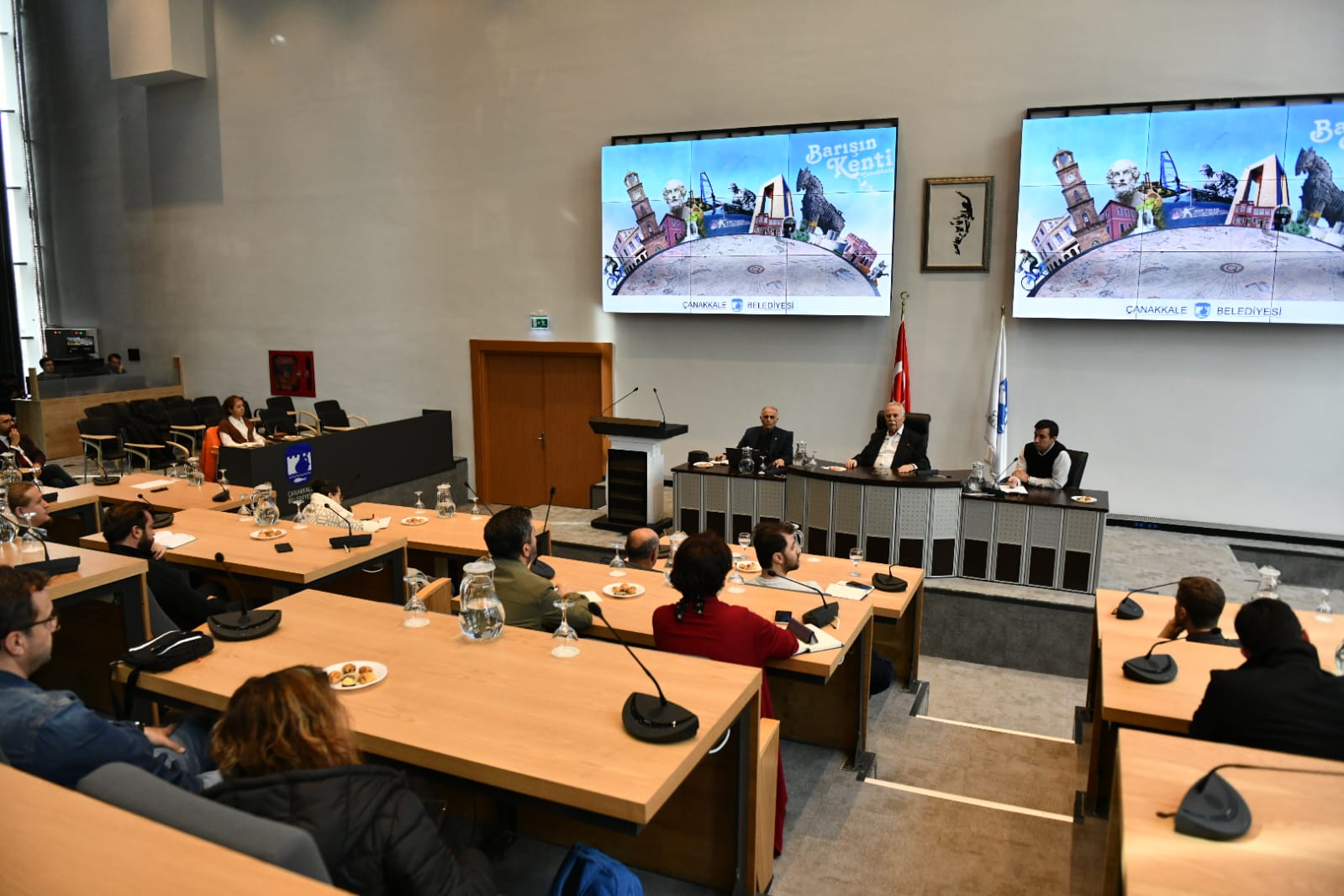 Risk Yönetimi Komisyonu TMMOB Temsilcileri İle Bir Araya Geldi